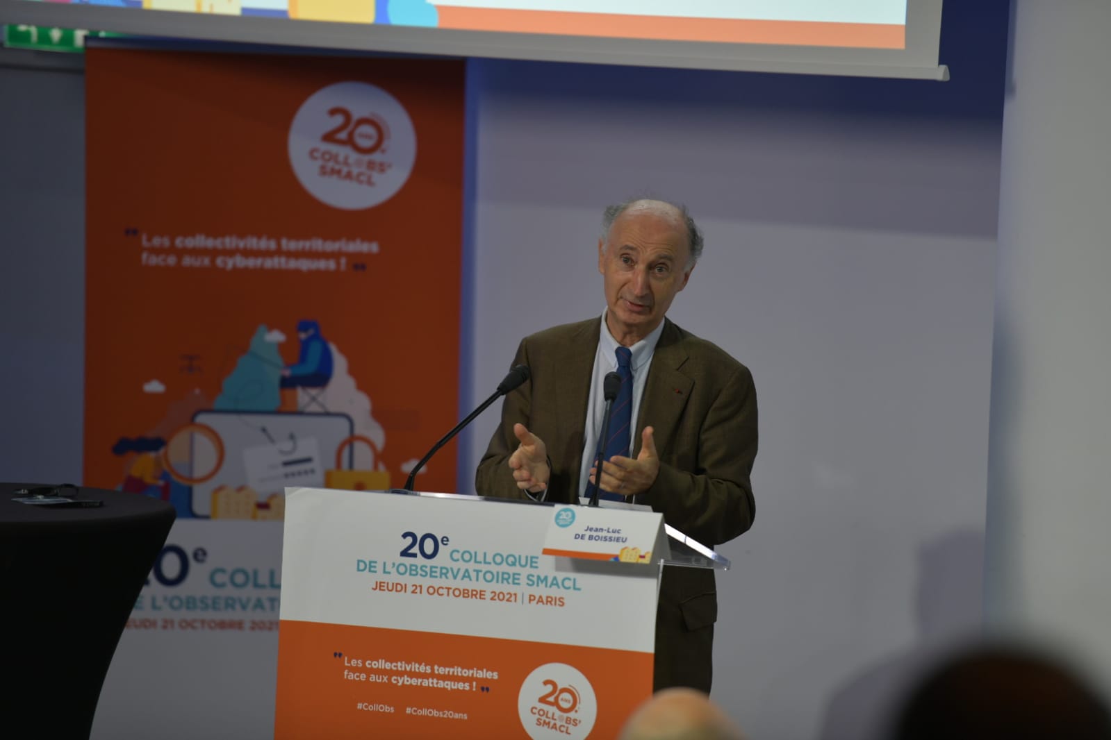 Jean-Luc de Boissieu au colloque de l'Observatoire SMACL 2021