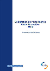 Déclaration de Performance Extra Financière 2021 - SMACL Assurances