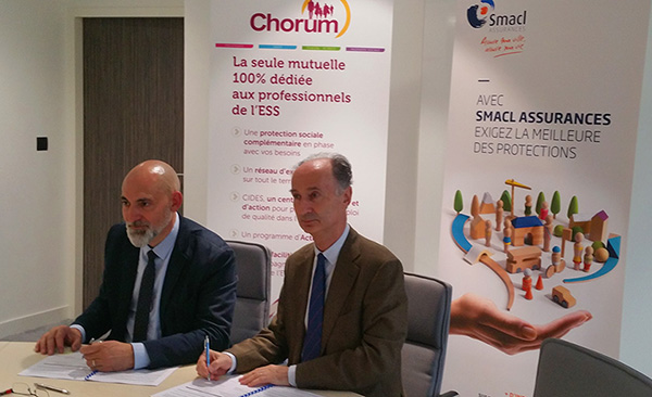 Signature CHORUM SMACL Assurances - Thomas Blanchette et Jean-Luc de Boissieu