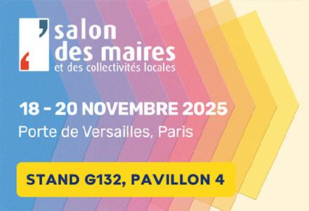 Visuel du Salon des Maires et des Collectivités Locales 2025