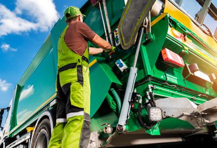 Formation manœuvre camion benne ordures ménagères