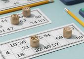Jeu cartes loterie bingo