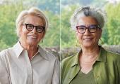 Portraits de Brigitte Boisgerault et Patricia Gressent