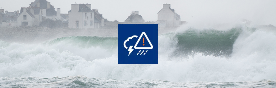 visuel tempête littoral