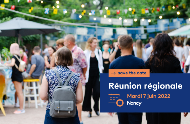 invitation à la réunion régionale de Nancy mardi 7 juin 2022