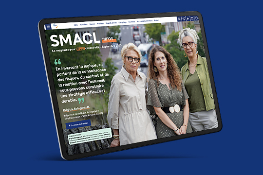 couverture du SMACL Infos magazine dédié aux collectivités
